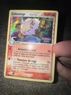 COLOSSINGE REVERSE - POKEMON 50/110 EX FANTOMES HOLON FR - Image 3