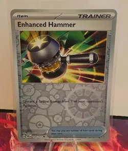 Enhanced Hammer 148/167 - Reverse Holo - Pokemon Twilight Masquerade - NM / M - Image 1