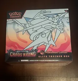 Lot of (2) Pokemon Center Chaos Rising Elite Trainer Boxes SEALED PC ETBs - Image 2