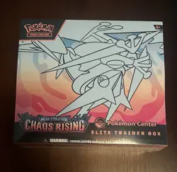 Lot of (2) Pokemon Center Chaos Rising Elite Trainer Boxes SEALED PC ETBs - Image 3