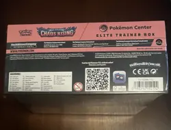 Lot of (2) Pokemon Center Chaos Rising Elite Trainer Boxes SEALED PC ETBs - Image 5