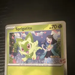 The Pokemon Company Pokemon TCG Sprigatito 191 SVP Promo Holo Eng 2024 - Image 2