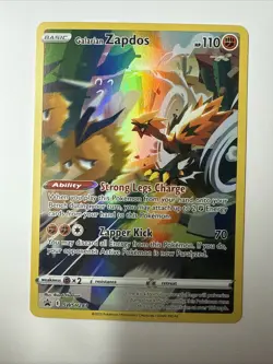 Galarian Zapdos SWSH283 SWSH: Sword & Shield Promo Cards Holo W/ Code Card - Image 1