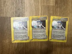 Set of 3 Pokemon Nurse 145/165 Expedition Base Set English Uncommon 2002Sugimori - Image 1