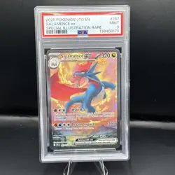 Pokemon 2025 Journey Together Salamence EX Special Illustration Rare PSA 9 - Image 1
