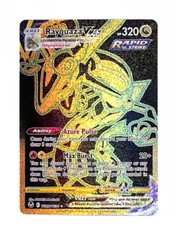 (a) Pokemon TCG Rayquaza VMAX TG29/TG30 SWSH Silver Tempest Trainer Gallery NM/M - Image 1