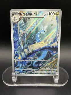 Pokemon 151 Dragonair IR 181/165 Illustration Rare Near Mint NM - Image 1