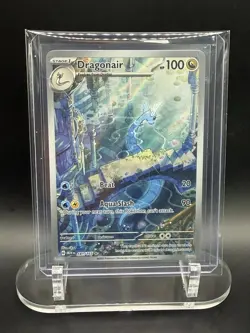 Pokemon 151 Dragonair IR 181/165 Illustration Rare Near Mint NM - Image 5