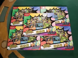(5) Pokemon TCG Mega Evolution ASCENDED HEROES Deluxe Pin Collection Box Lot X5 - Image 1