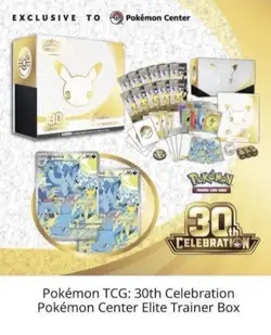 Pokemon Center 30th Anniversary ETB Elite Trainer Box New Sealed *PRESALE* - Image 2