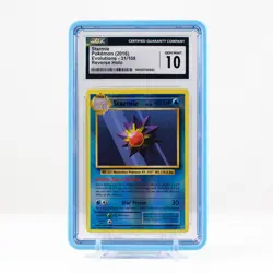 Pokemon Starmie Reverse Holo 31/108 XY Evolutions - CGC 10 Gem Mint - Image 1
