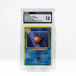 Pokemon Starmie Reverse Holo 31/108 XY Evolutions - CGC 10 Gem Mint - Image 2