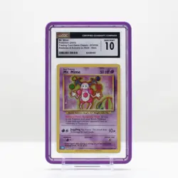 Pokemon Mr. Mime Holo #013/034 Trading Card Game Classic 2023 - CGC 10 Gem Mint - Image 1
