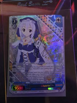 Weiss Blessed With Kind Encounters Eris SP Signed Foil Alt Art Konosuba 2 KS/W75 - Image 1