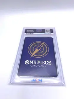 One Piece Card game TCG Trafalgar Law OP10-119 Alternate Art Manga PSA 10 - Image 2