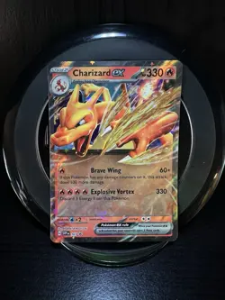 Pokemon TCG Charizard Ex-161 Scarlet & Violet Promo-Holo Card M/Nm Condition - Image 1