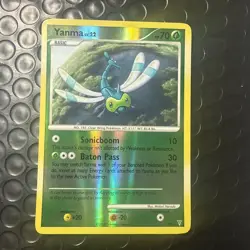Yanma Platinum Supreme Victors Shiny Reverse Holo Rare Card SH9-12 LP+ - Image 1