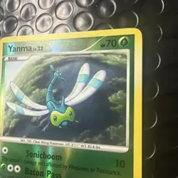 Yanma Platinum Supreme Victors Shiny Reverse Holo Rare Card SH9-12 LP+ - Image 2