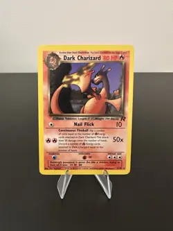 Dark Charizard - 21/82 - Non Holo Rare - Team Rocket - Pokemon Card (EXC) - Image 1