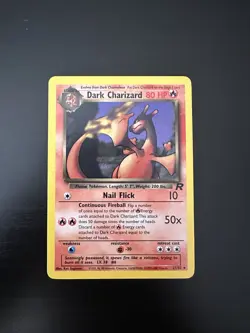 Dark Charizard - 21/82 - Non Holo Rare - Team Rocket - Pokemon Card (EXC) - Image 3
