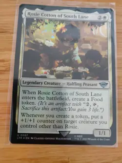 MTG Rosie Cotton of South Lane (FOIL) 0027 Lord of the Rings M/NM Free UK P&P - Image 1