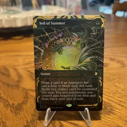 Magic The Gathering Veil of Summer Secrets of Strixhaven: Mystical Archive Foil - Image 1