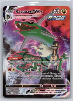 Pokemon Silver Tempest Rayquaza VMAX Trainer Gallery Alt Art TG20/TG30 - Image 1