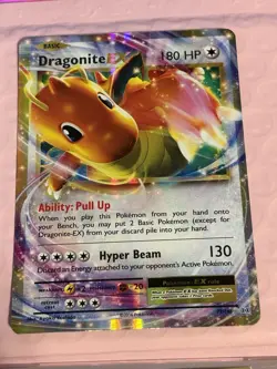 Pokemon TCG Dragonite EX Ultra Rare Holo Card 72/108 2016 - Image 1