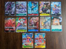 One Piece TCG Full Art Alt Art Mix Lot 12 Cards NM - Image 1