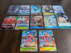 One Piece TCG Full Art Alt Art Mix Lot 12 Cards NM - Image 2