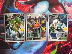 Pokemon TCG First Partner Illustration Collection Series 2 Gen 5 Unova Starters - Image 1