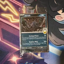 Pokemon Zarude GameStop Promo Pitch Black Cosmos Holo - Image 1