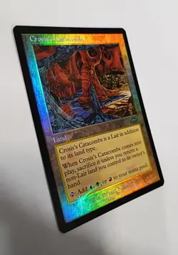 MTG Foil 1X Crosis's Catacombs X1 Planeshift - Magic - NM - Image 1