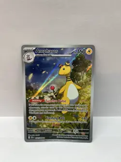Ampharos 090/086 Holo Illustration Rare Chaos Rising Pokemon Near Mint - Image 1