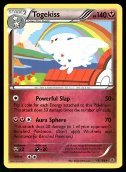 Togekiss 45/108 Rare Roaring Skies Pokemon Moderately Played - Image 1