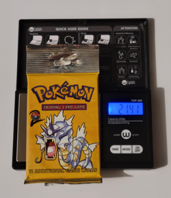 WOTC Pokemon Base Set 2 Gyarados Art Sealed Booster Pack 2000 ~21.21g - Image 1