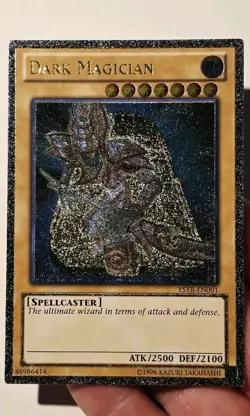 Yugioh Dark Magician YSYR-EN001 Ultimate Rare Misprint Ink Layer - Image 3