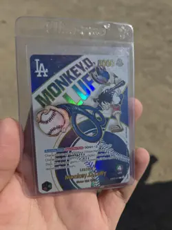 Monkey.D.Luffy LA Dodgers X One Piece EB02-010 AS IS -not For Collectors - Image 1