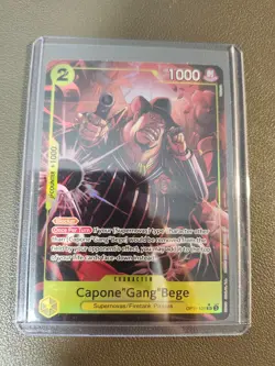 Capone Gang Bege OP11-101 Alt SR One Piece TCG NM Pack Fresh! Canadian Seller! - Image 1