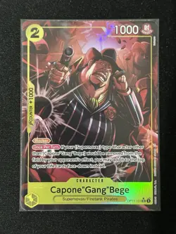 One Piece TCG - Capone Gang Bege OP11-101 - A Fist of Divine Speed - NM - Image 1