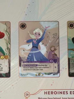 Disney Lorcana: Curator’s Collection - Heroines Edition Brand New In Hand - Image 4