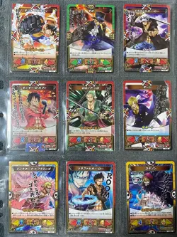 One Piece Card Kizuna Boost Rare Promo PJ 01 to 09 Complete from Japan - Image 1