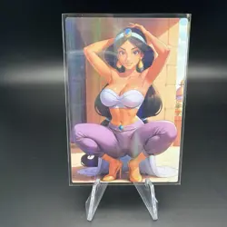 P. Jasmine Holographic Anime Collectible Trading Card - Image 1