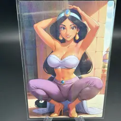 P. Jasmine Holographic Anime Collectible Trading Card - Image 2