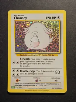 Chansey Classic Collection Trading Card Game Classic 015/034 NM - Image 1