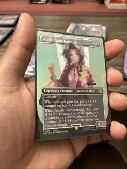 Aerith Gainsborough (Borderless) Final Fantasy Foil - Image 2