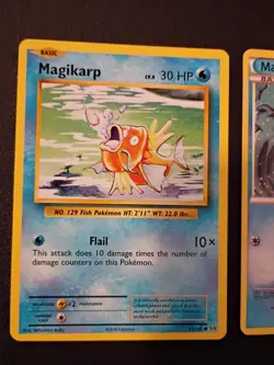 Magikarp Card Lot 3 Pokemon Cards TCG Lp - Image 2