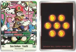 Son Gohan : Youth FB03-139 SCR Secret Rare Alternate Art Dragon Ball Super Card - Image 1
