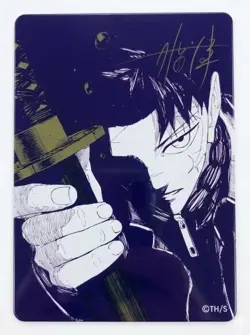 Kagurabachi NatsuComi 2026 Metakira Card Chihiro Rokuhira Promo Takeru Hokazono - Image 1