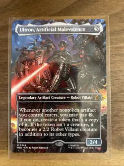 Magic: The Gathering Ultron, Artificial Malevolence Mythic Full Art 0344 Regular - Image 1
